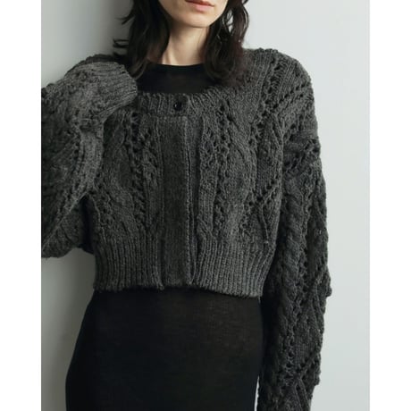 【anuke】Cable Knit Cardigan   ＊