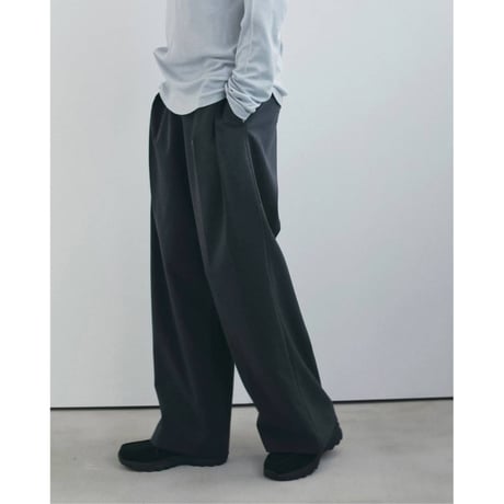 【anuke】Tuck Wide Pants