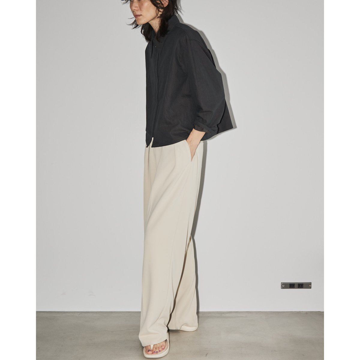 Todayful トゥデイフル Washer Zip Blouson- Todayful トゥデイフル Washer Zip Blouson-