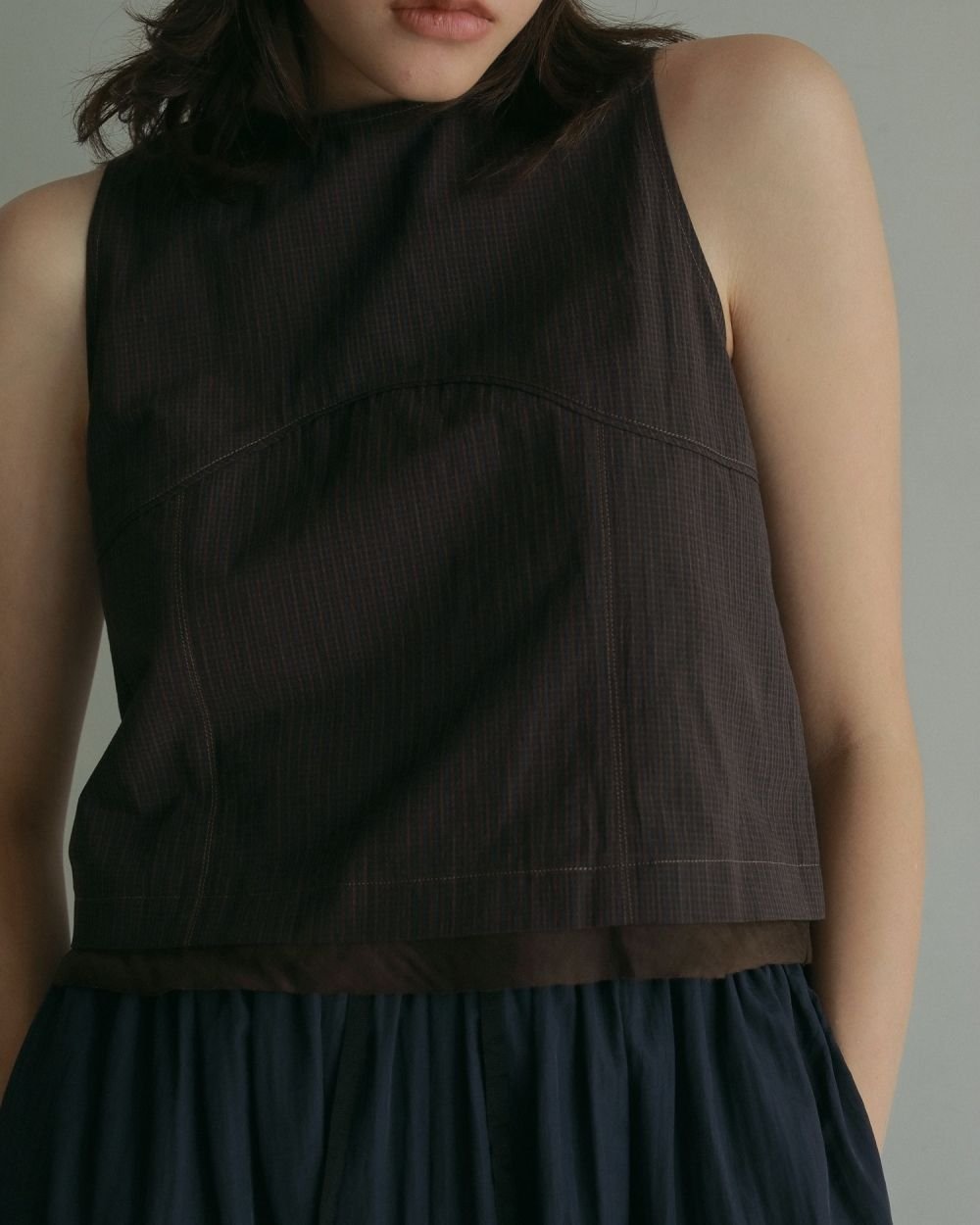 【新品】anuke Backopen Check Tops anuke Backopen Check Tops 62510405（シャツ／ブラウス