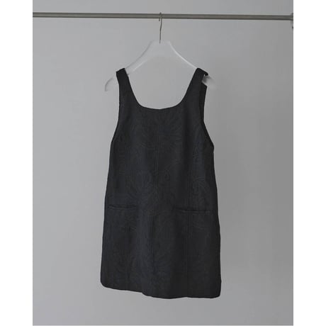 【anuke】Jacquard Square Tunic　※納期5月中旬～6月中旬