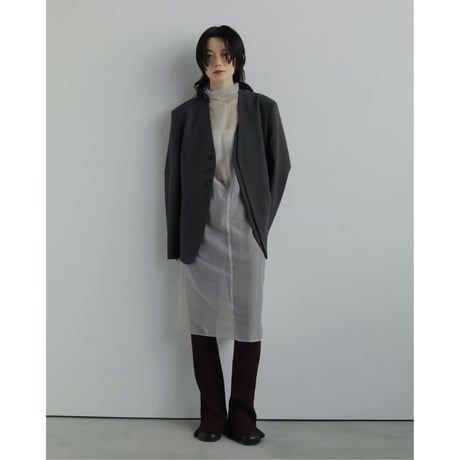 【anuke】Sheer Turtle Onepiece