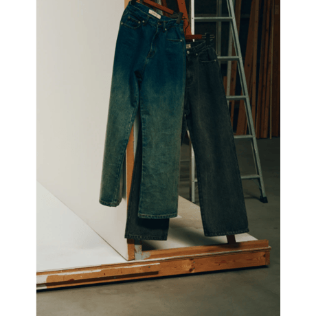 【Halla】gradation denim※納期8下～9下