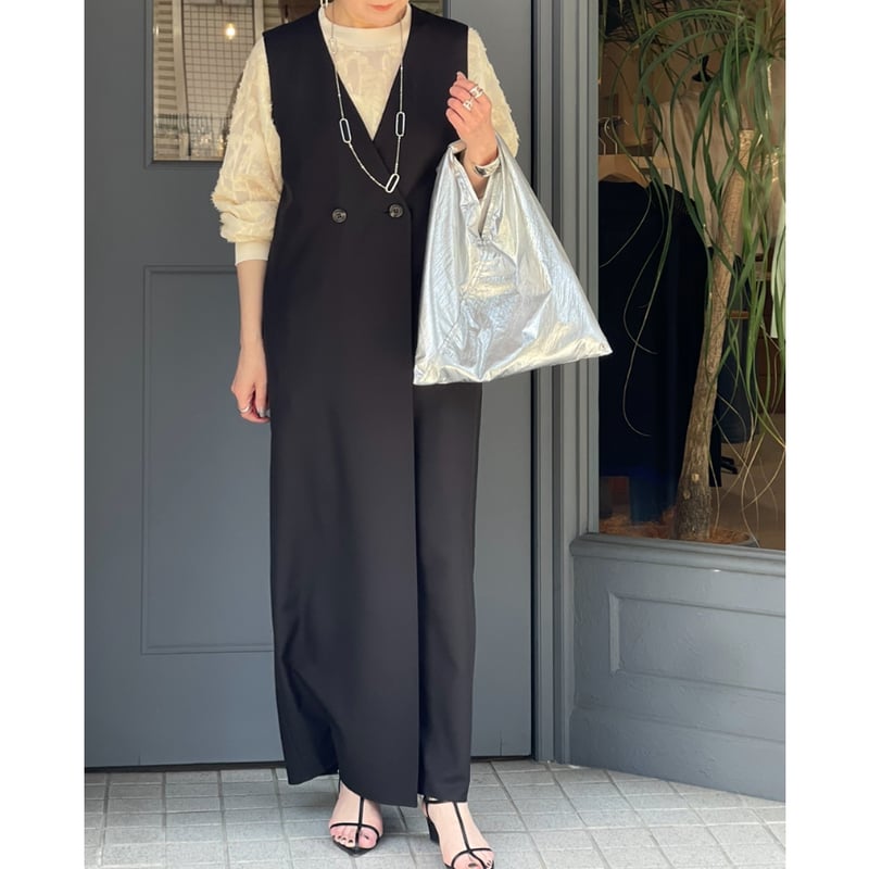 ✨遂に入荷✨【CLOCHE】ジレ風ワンピース | selectshop kusukusu 