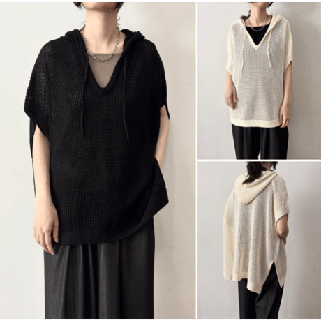 【siro de labonte】mesh foody vest