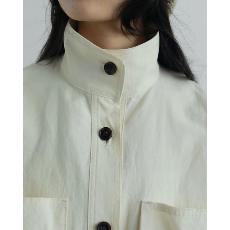 anuke】Pocket Standcollar Shirts | selectshop k
