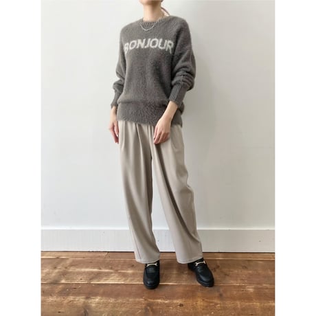 【 siro de labonte 】BONJOUR pullover