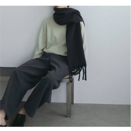 【anuke】Wool Cocoon Pants