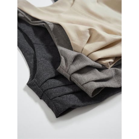 【YENN】WOOL BUSTIER PO