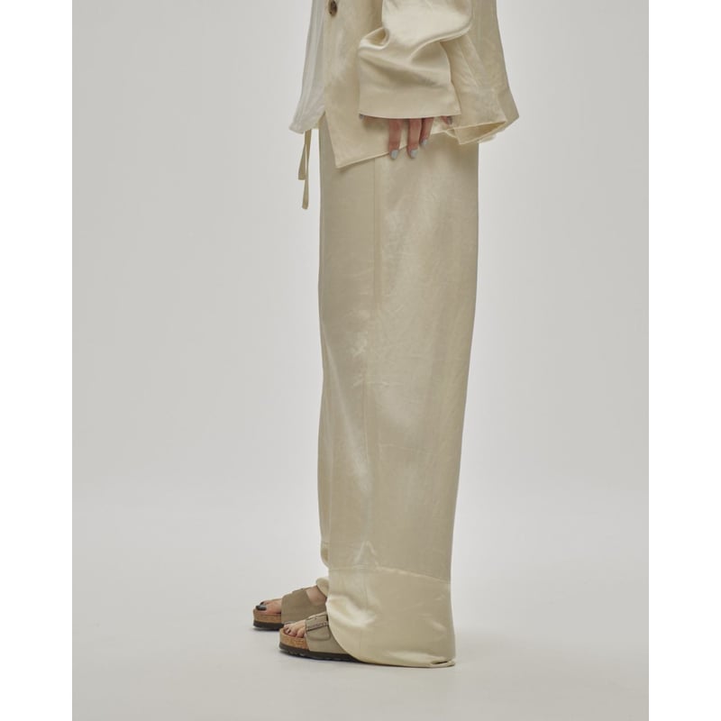 TODAYFUL】 Satin Easy Pants ※納期3/中～4/中 | select
