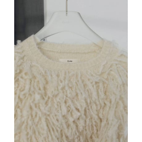 【anuke】Loop Knit Tops