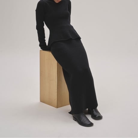 【TODAYFUL】Puffy Peplum Knit　※納期10月中～11月中