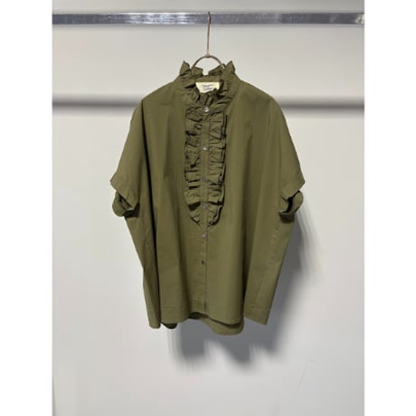 【MARGAUX VINTAGE】フリルシャツ