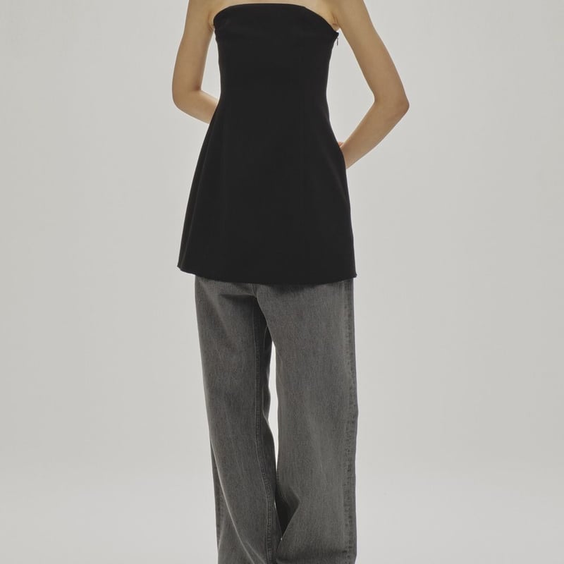 TODAYFUL】 Georgette Bare Tunic ※納期4/中～5/中 | se