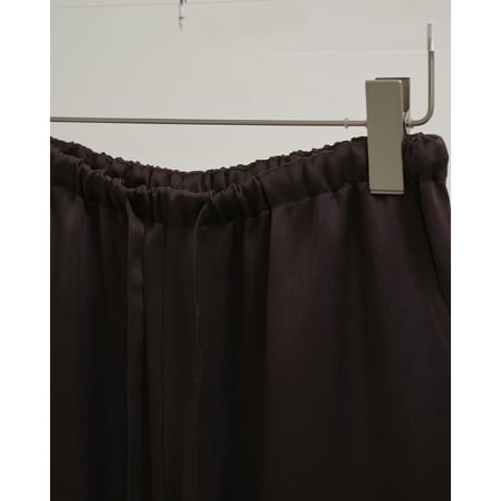 【TODAYFUL】Satin Easy Pants　※納期3月中旬〜4月中旬
