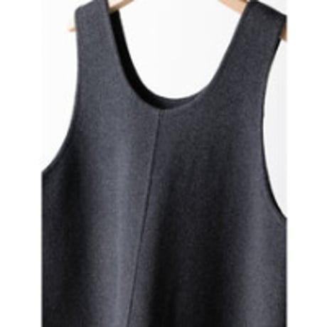 【YENN】W FACE OVER VEST　※納期：9月中旬〜10月中旬