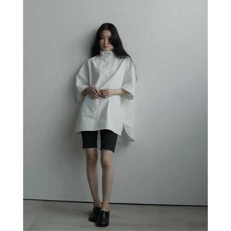 【anuke】Highneck Over Blouse