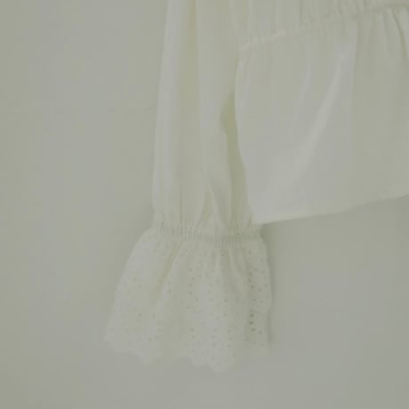 【anuke】Vneck Lace Blouse   ＊