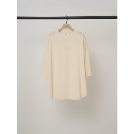 【YENN】EMBROIDERY BIG TEE