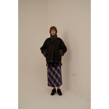 【Boutique Ordinary】Reversible Faux Shearling Jacket  ※納期9/末～10/末