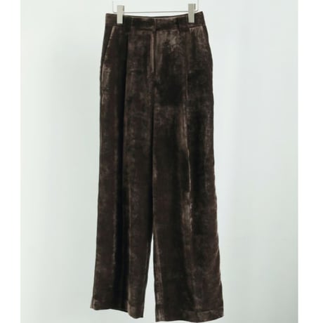 【anuke】Velvet Wide Pants