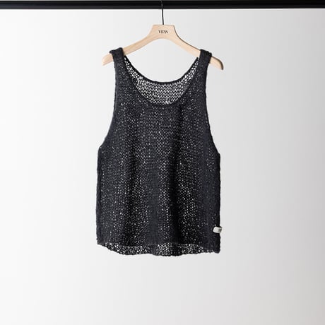 【YENN】MOHAIR HAND VEST 　※納期：8月中旬〜9月中旬