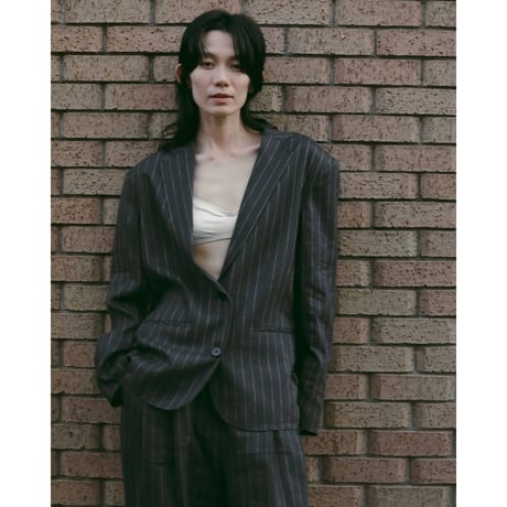 【anuke】Over Linen Jacket