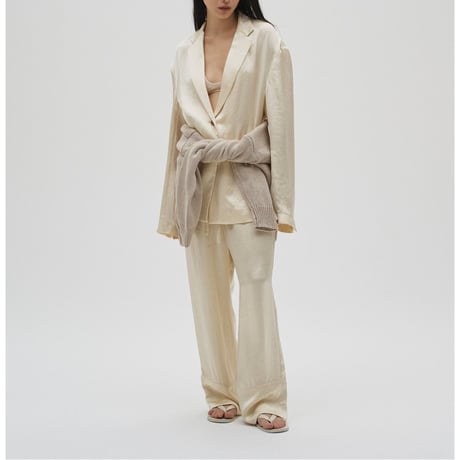 【TODAYFUL】Satin Easy Pants　※納期3月中旬〜4月中旬