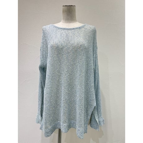【CYAN tokyo】ネップメッシュニットTOPS