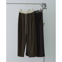 【ànuke】Bicolor Stripe Pants