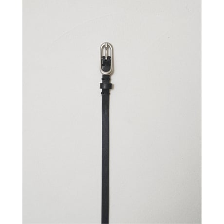 【TODAYFUL】Oval Backle Narrow Belt　※納期9月中旬～10月中旬