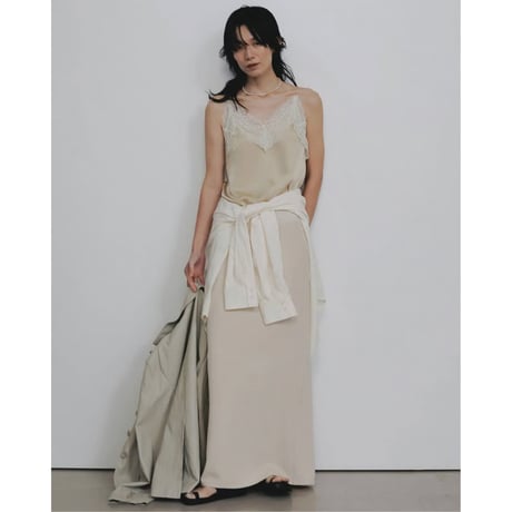 【anuke】Georgette Pencil Skirt