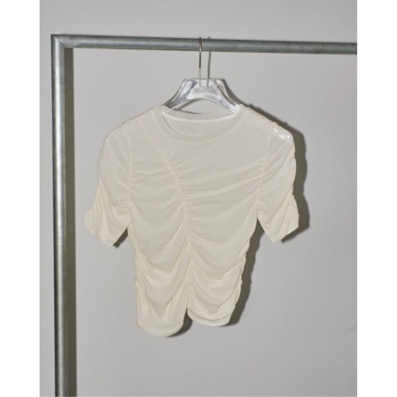 TODAYFUL】Sheer Shirring T-shirts | selectshop 