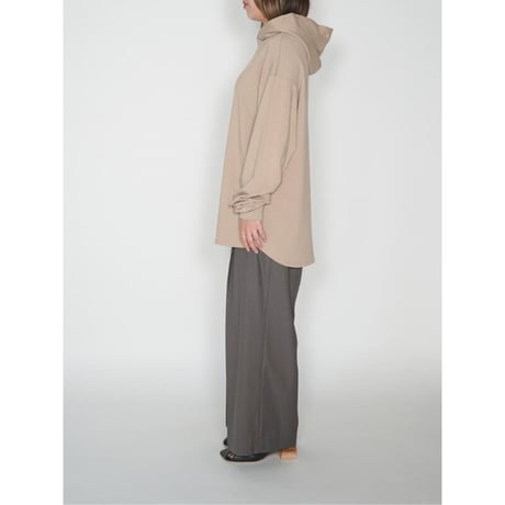 【YENN】HOODED LONG TEE