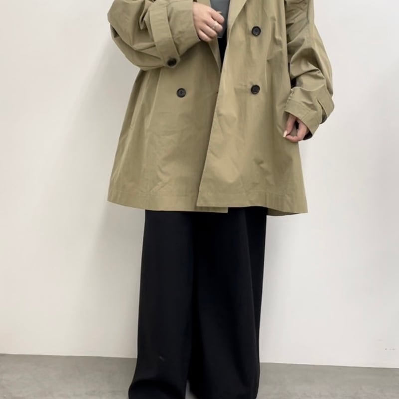 再販✨【CLOCHE】ミドル丈トレンチコート | selectshop kusukusu 再販✨【CLOCHE】ミドル丈トレンチコート | selectshop kusukusu
