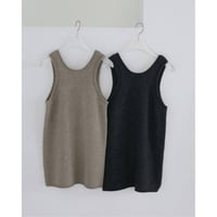 【anuke】Knit Long Tanktop