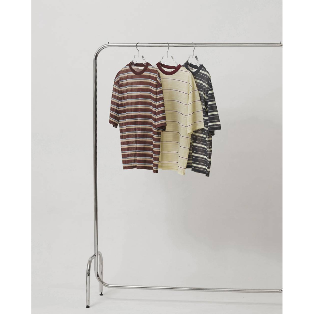 TODAYFUL】Sheer Border T-shirt | selectshop kus