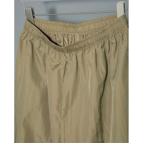 【anuke】Nylon Volume Pants　※納期3月中旬～4月上旬
