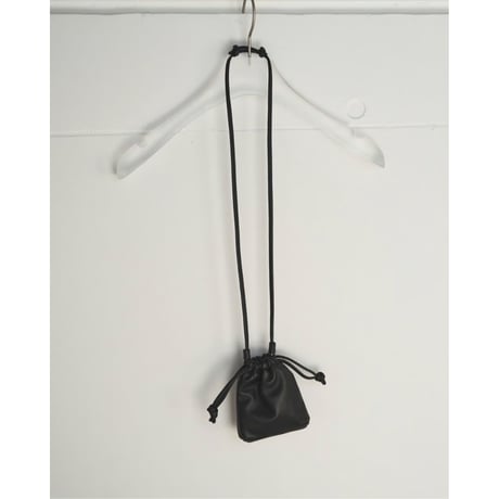 【anuke】Leather Mini Pochette