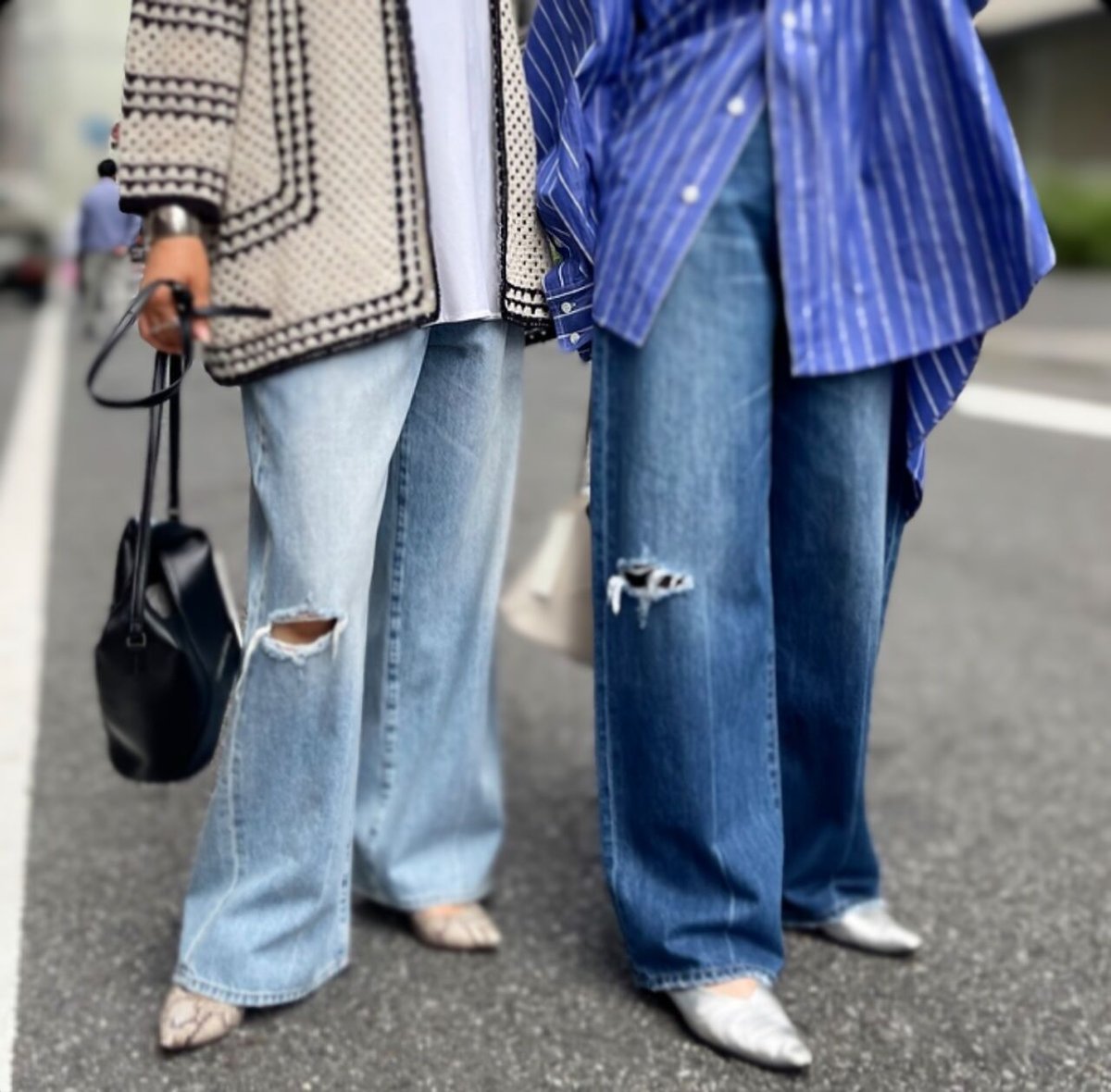 新品♡cafune♡vintage crash wide denim♡送料込み fit=scale-down,w=1200