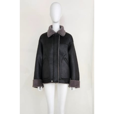 【Boutique Ordinary】Reversible Faux Shearling Jacket  ※納期9/末～10/末