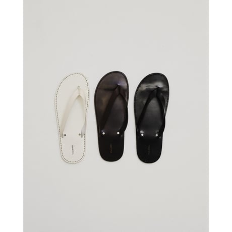 【TODAYFUL】Leather Thong Sandals　※納期4月中旬〜5月中旬