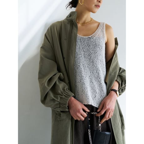 【YENN】MOHAIR HAND VEST 　※納期：8月中旬〜9月中旬