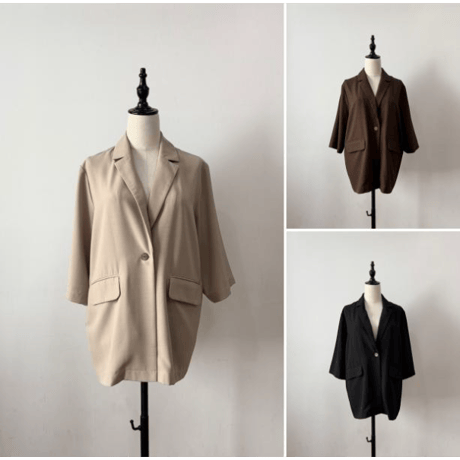 【siro de labonte】half sleeve jacket