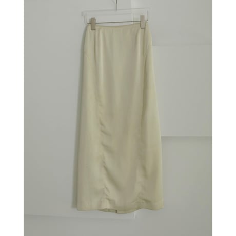 【anuke】Satin Pencil Skirt　※納期2月下旬〜3月下旬