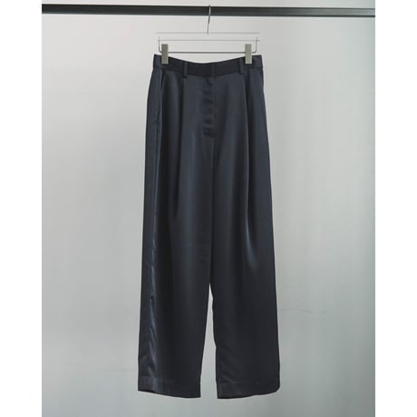 【anuke】Satin Tuck Pants※10月上～11月上