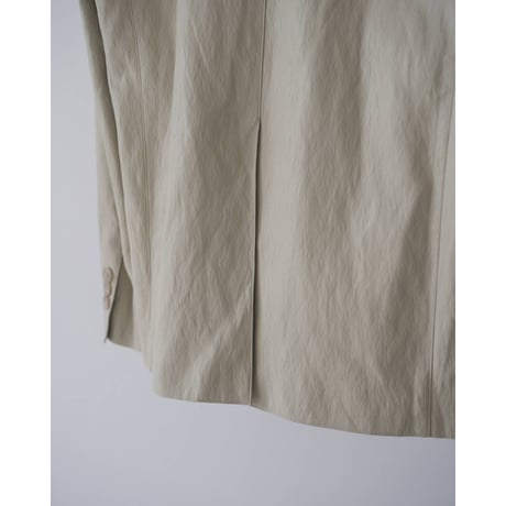 【anuke】Ecoleather Tailored Jacket