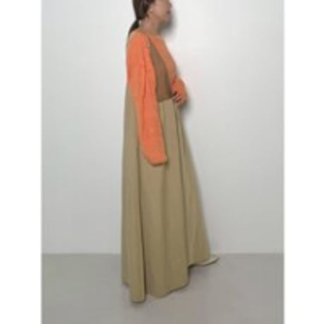 【CHIGNON】ﾊﾞｯｸｼｱｰ2WAYﾜﾝﾋﾟｰｽ　納期：12月中旬～1月中旬