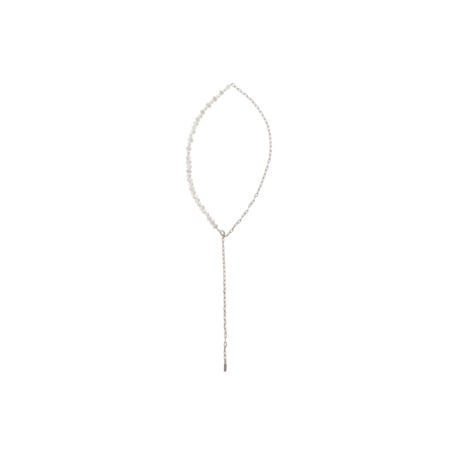 【Sea'ds mara】Pearl linked chain necklace