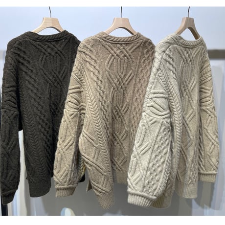 【タシケント】3G Loose volume cardigan